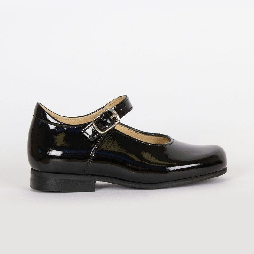 Hampton Classics Kate School Shoes in Black Patent