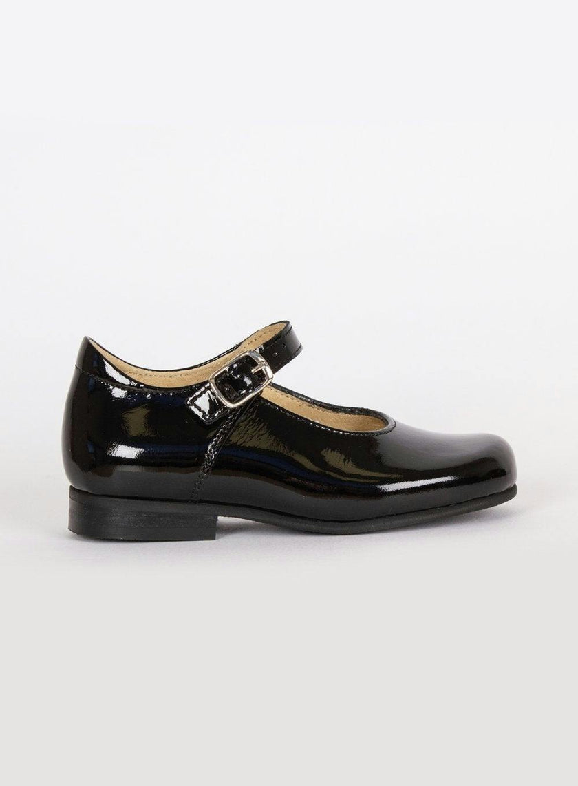 Hampton Classics Kate School Shoes in Black Patent