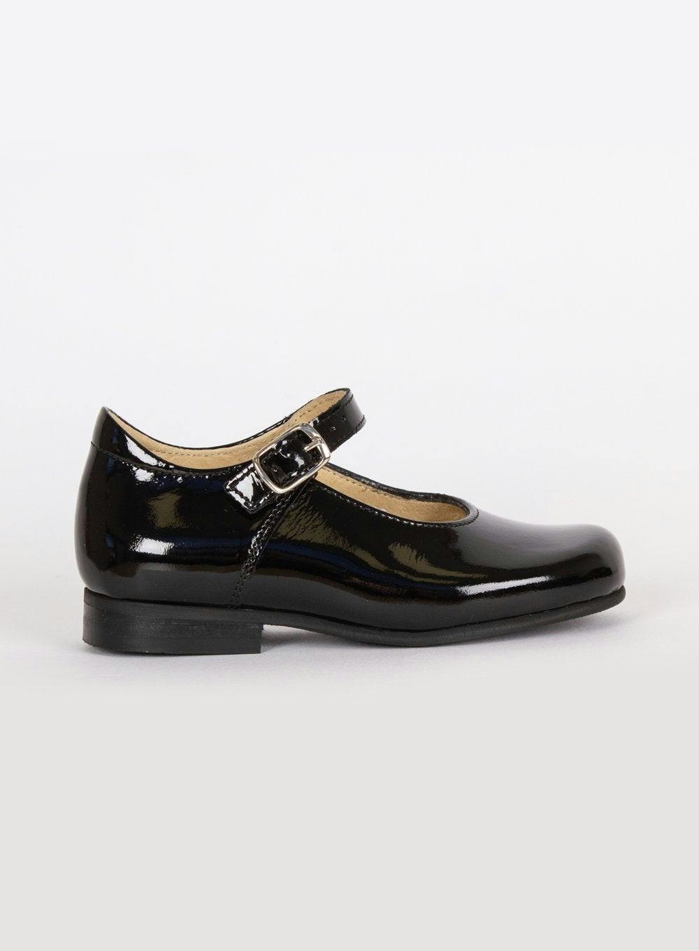 Hampton Classics Kate School Shoes in Black Patent