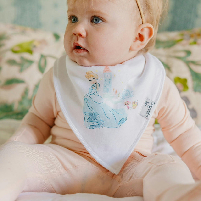 6 Pack Baby Bandana Bibs - Disney Princess