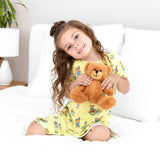 Teddy Picnic Girls' Short Sleeve Dress