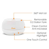 Crane .2 Gallon Compact Humidifier For Nursery (White)