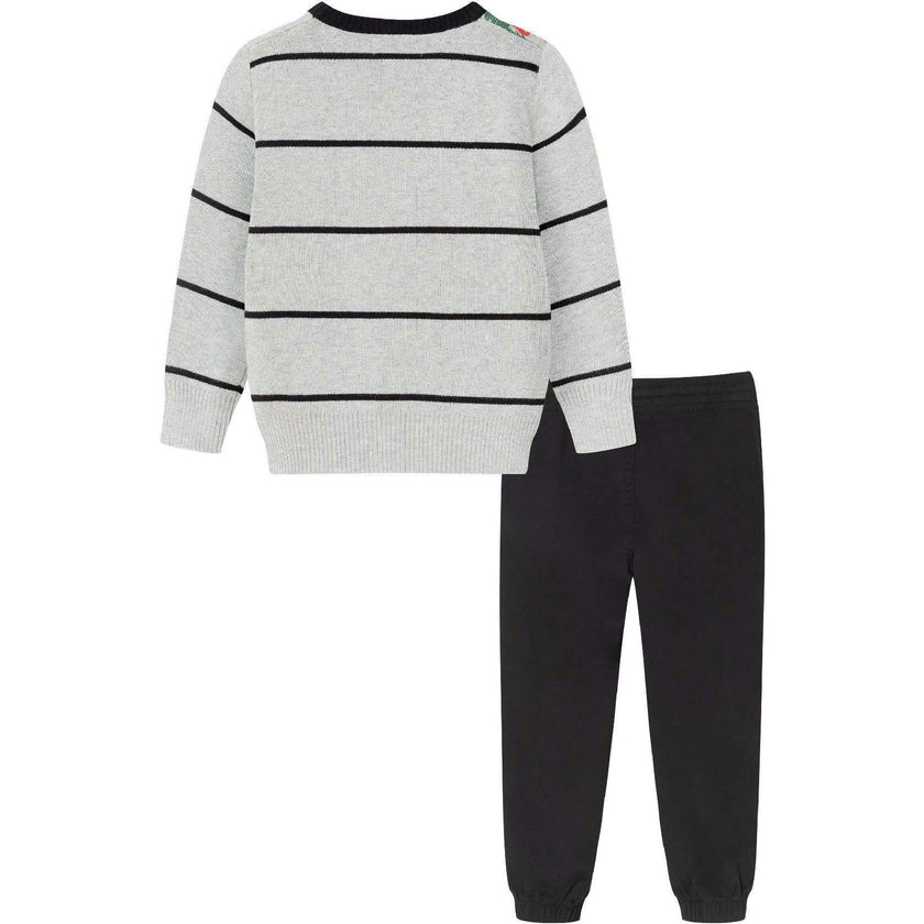 Striped Sweater Set
