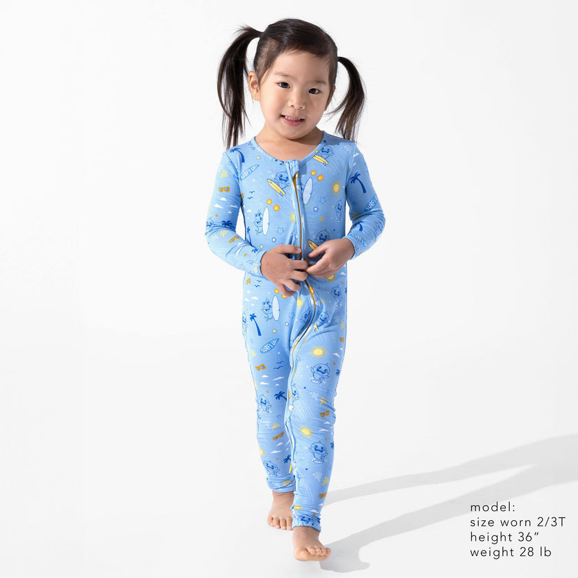 Baby Surf Bamboo Convertible Footie