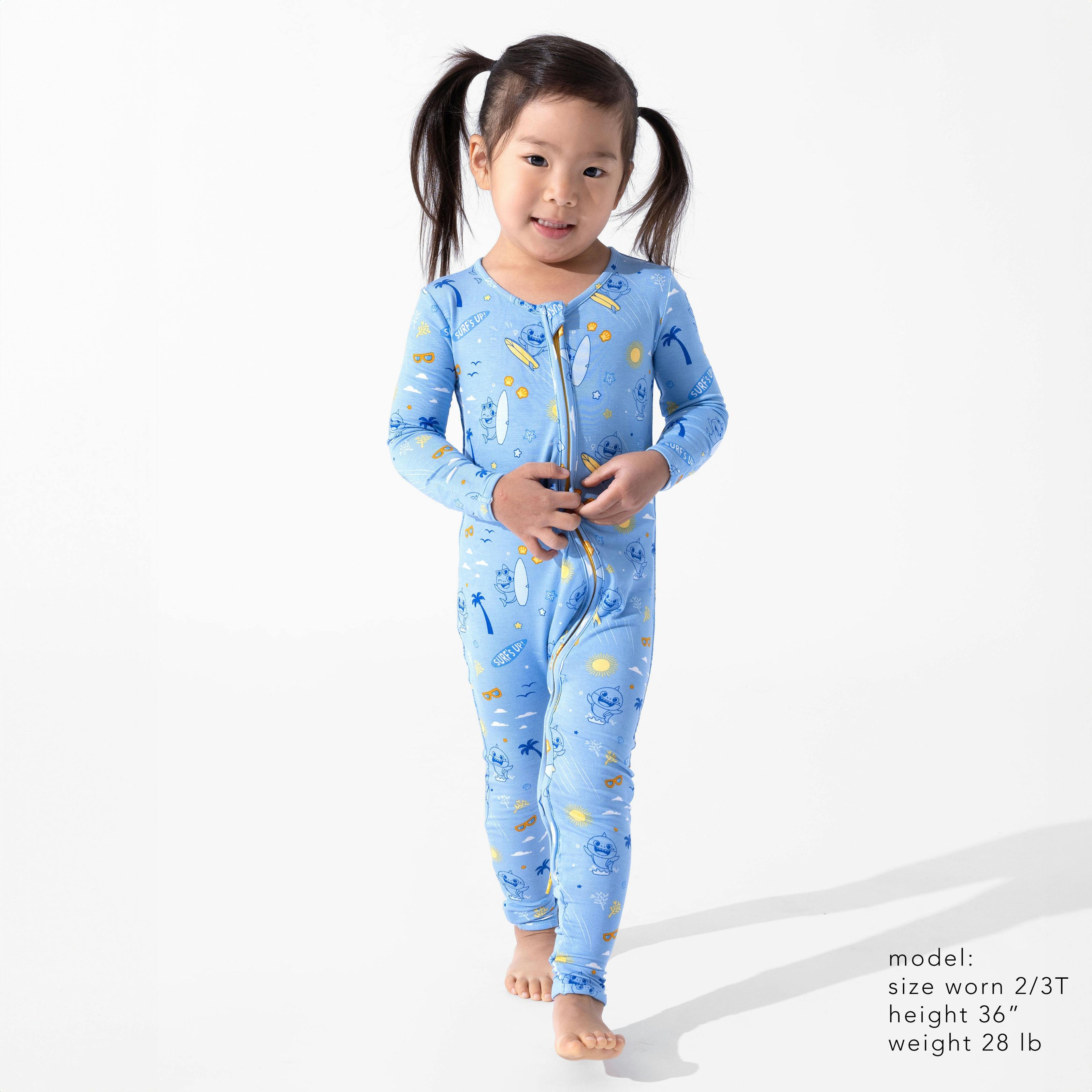 Baby Surf Bamboo Convertible Footie