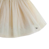 Pien Skirt | Off White Metallic