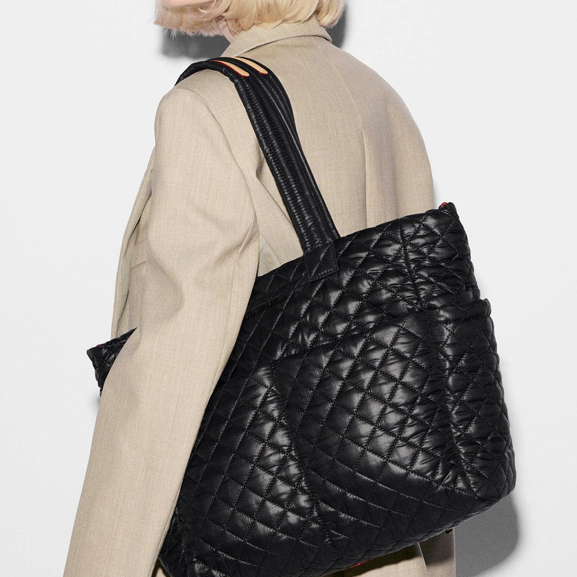 Black Metro Diaper Tote
