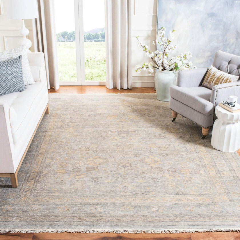 Sultanabad Turner Rug, White