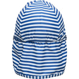 Denim Stripe Floating Flap Hat