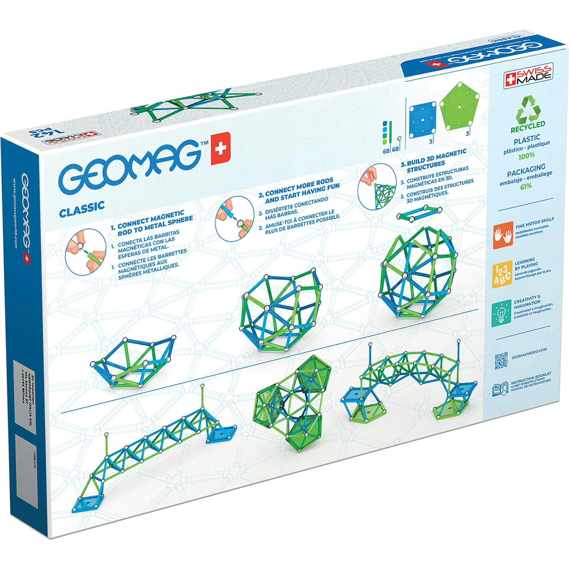 Color Recycled, 142 Pieces - 3+ Y