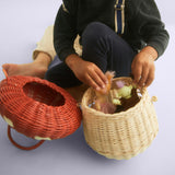 Rattan Mushroom Basket