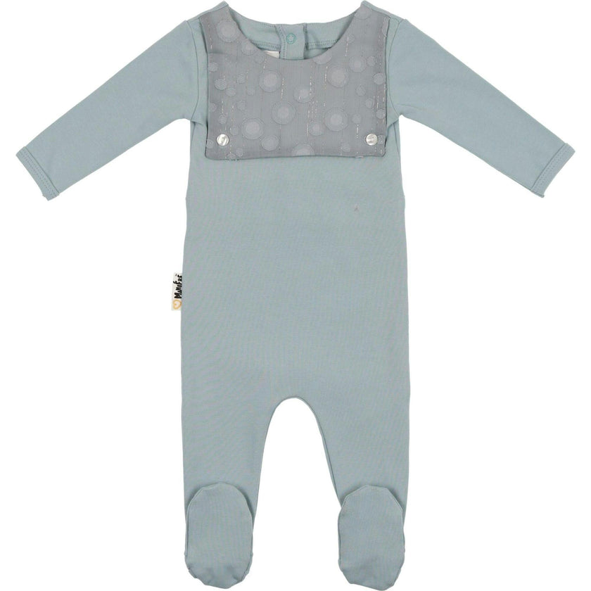 Boys Bubble Bib Footie