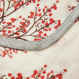 Winterberry Contour Four Layer Burp Cloth