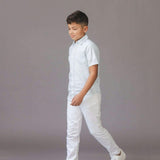 Linen Short Sleeve Shirt, Blue