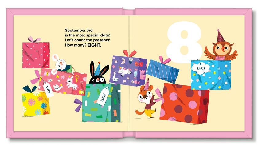 Birthday Counting - Birthday Personalized Book (Unicorn)
