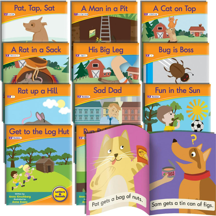 Letters & Sounds Phase 2 Set 1 Fiction Decodable Readers