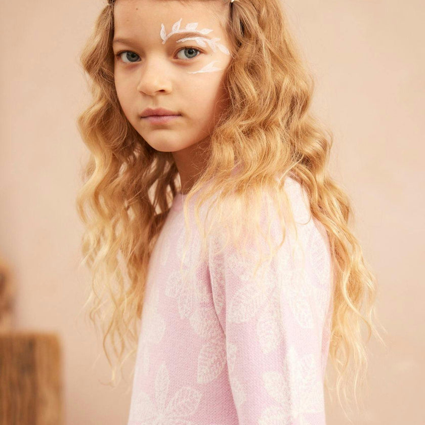 Chestnut Leaves Dress | Bubble Gum