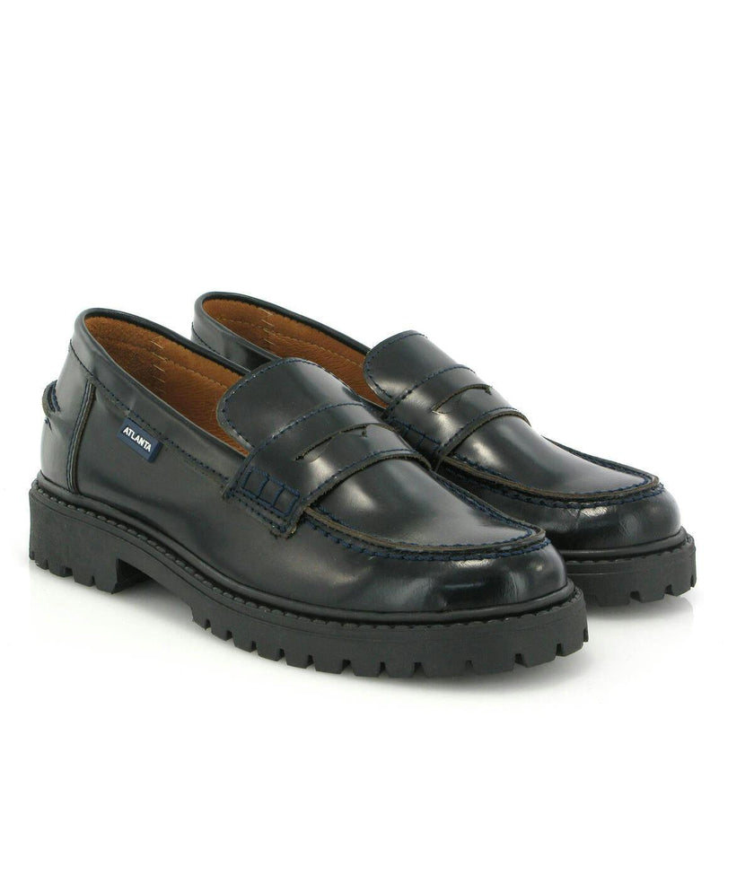 Aurea Loafers, Shiny Black