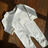 Pima Romper Oliva Blue