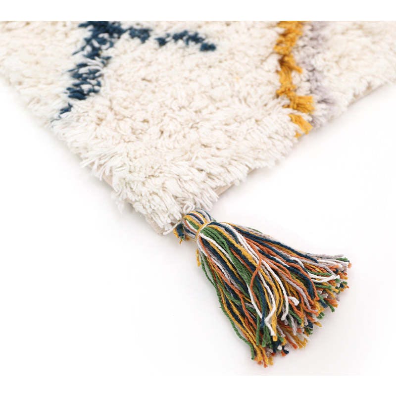 Trishna Berber Style Tassel Rectangular Rug
