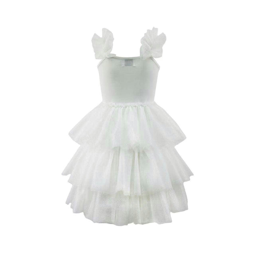 Beaded Tulle Shimmer Dress