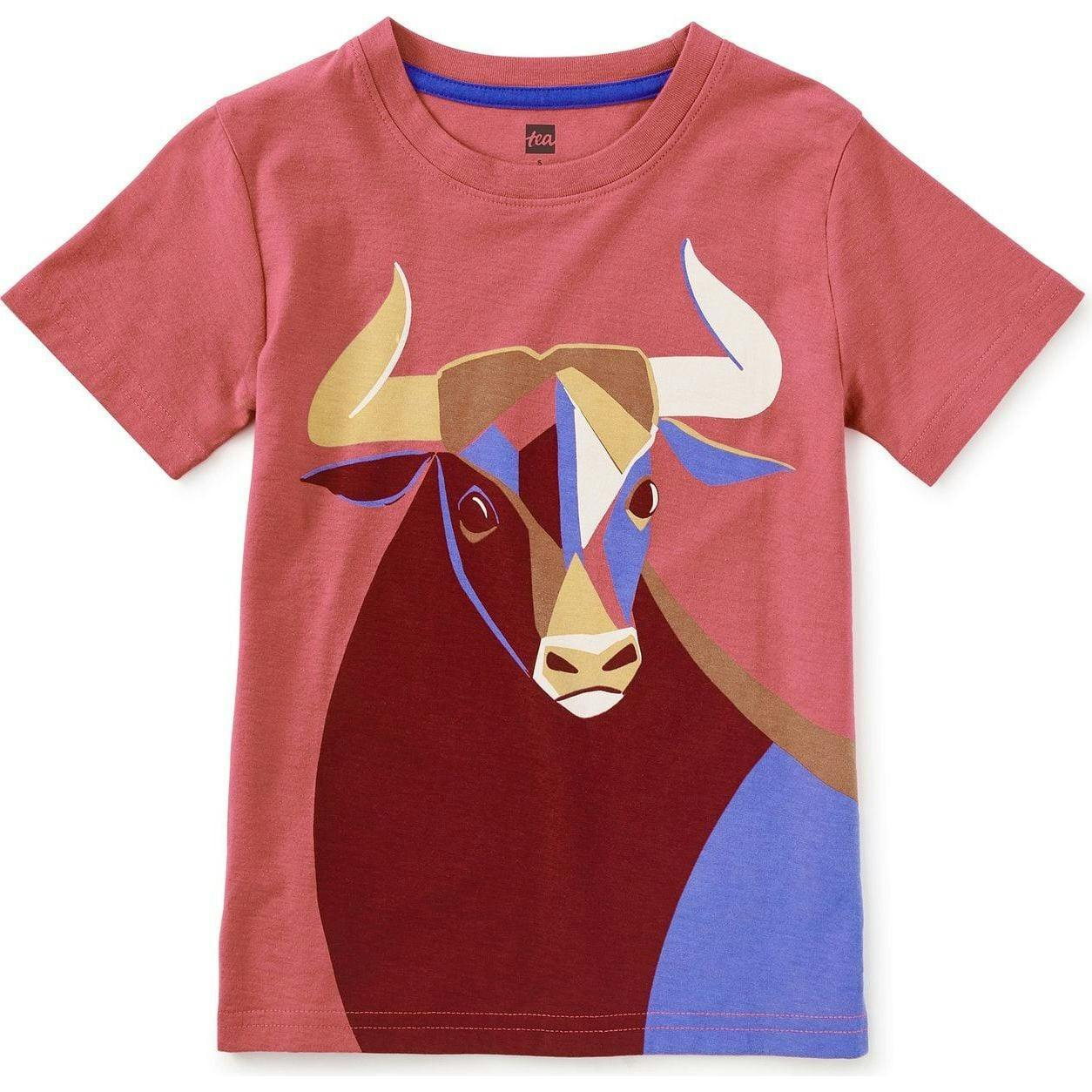 Corrida Cubista Graphic Tee, Red