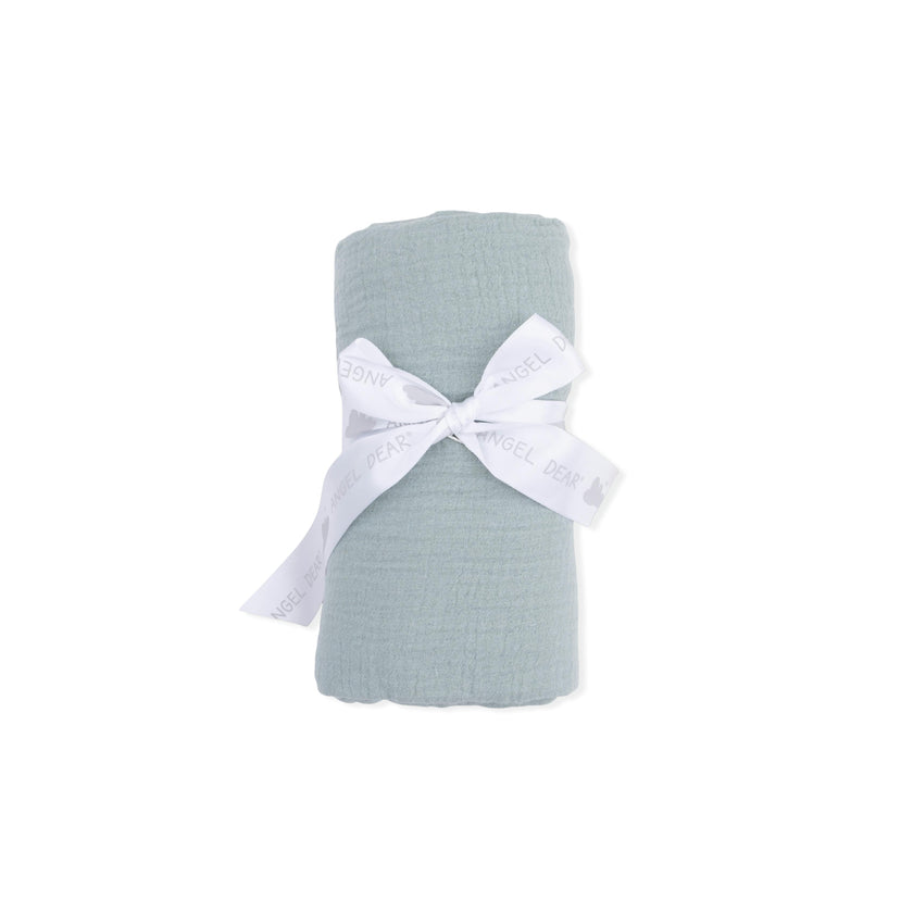Solid Muslin Jadeite - Swaddle Blanket