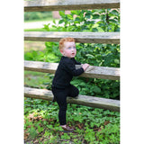 Kids Unisex Terry Henley Sweatshirt & Jogger Set