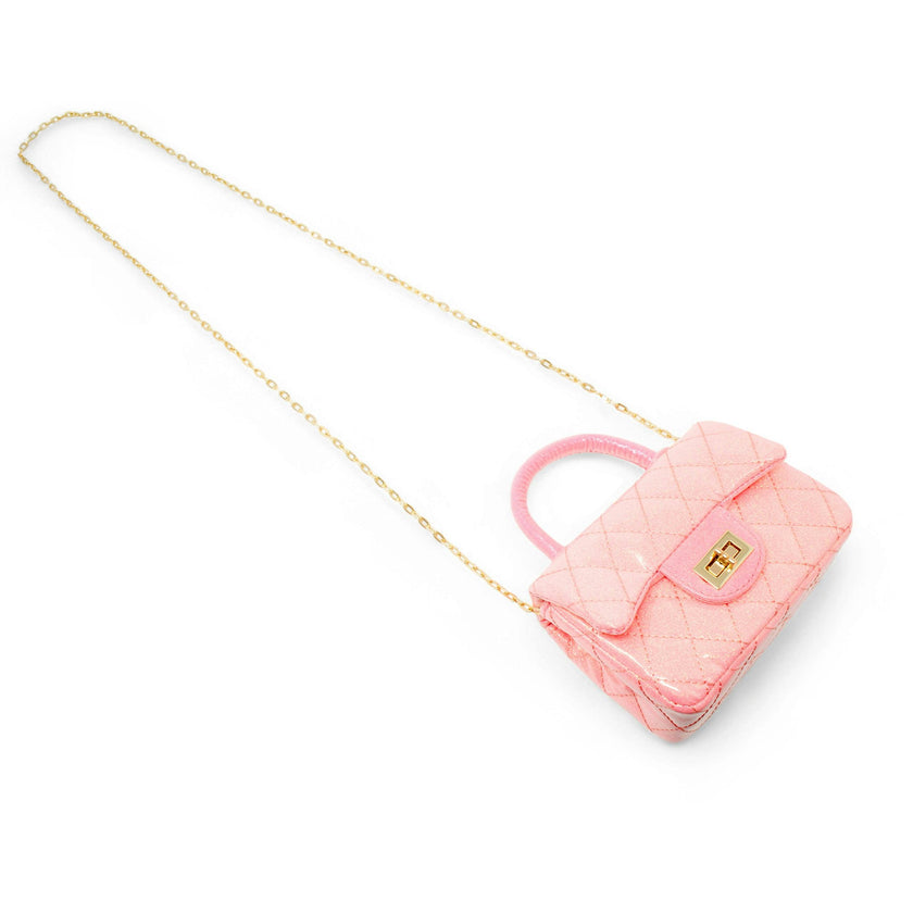 Classic Sparkle Top Handle Handbag