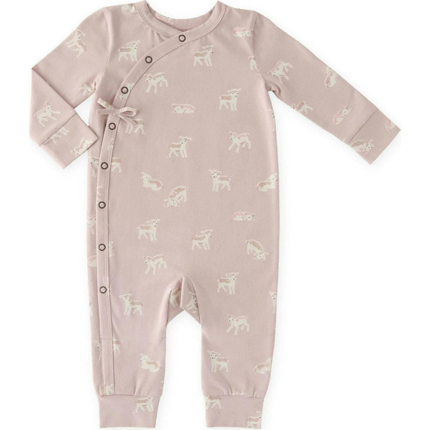 The Littles Kimono Romper, Pink