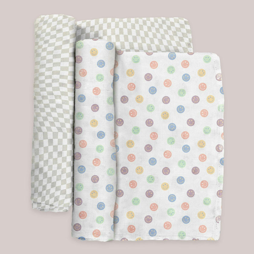 JuJuBe × Studio Oh! Printed Swaddle Blanket Sets