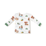 Bigfoot Camping - Long Sleeve Loungewear Set
