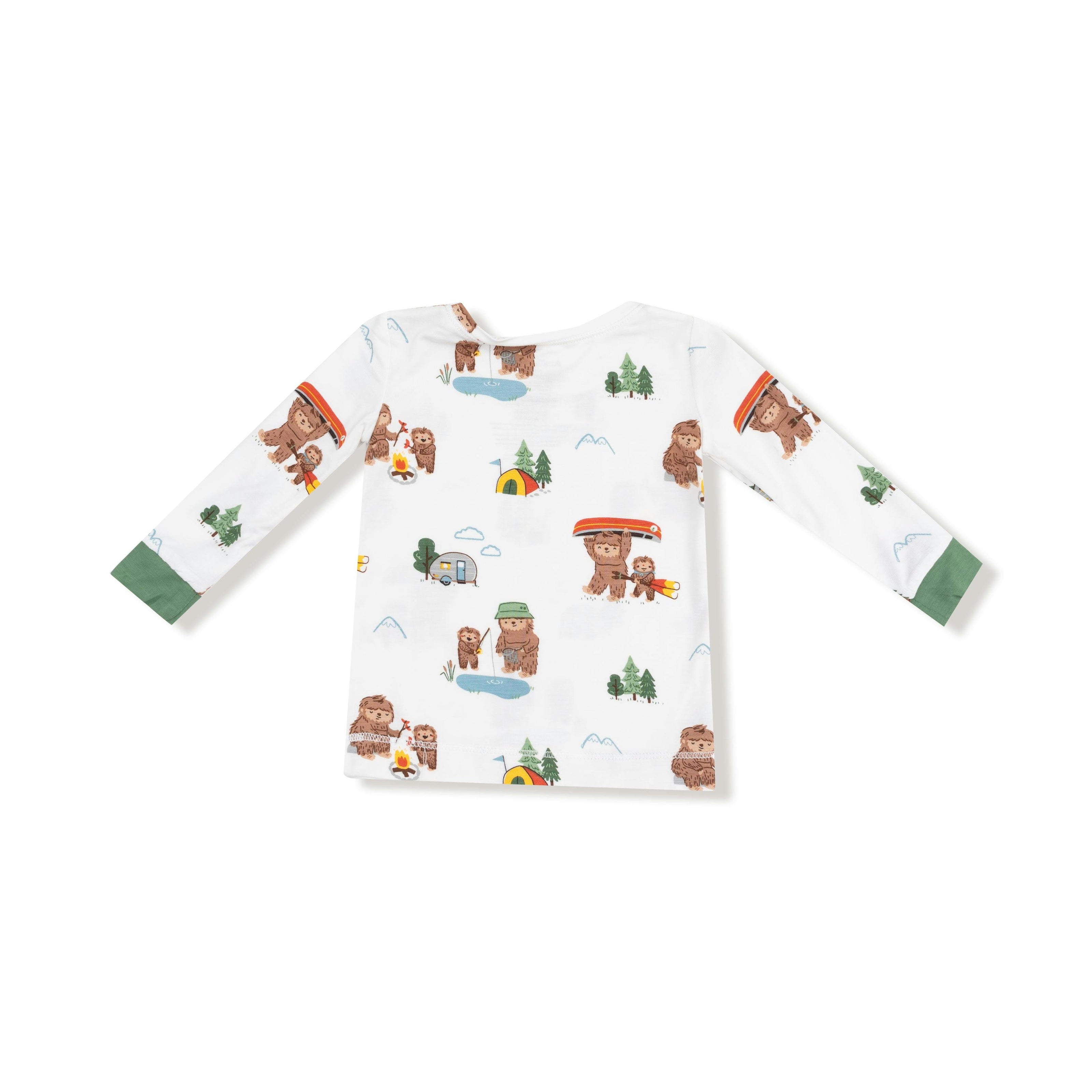 Bigfoot Camping - Long Sleeve Loungewear Set