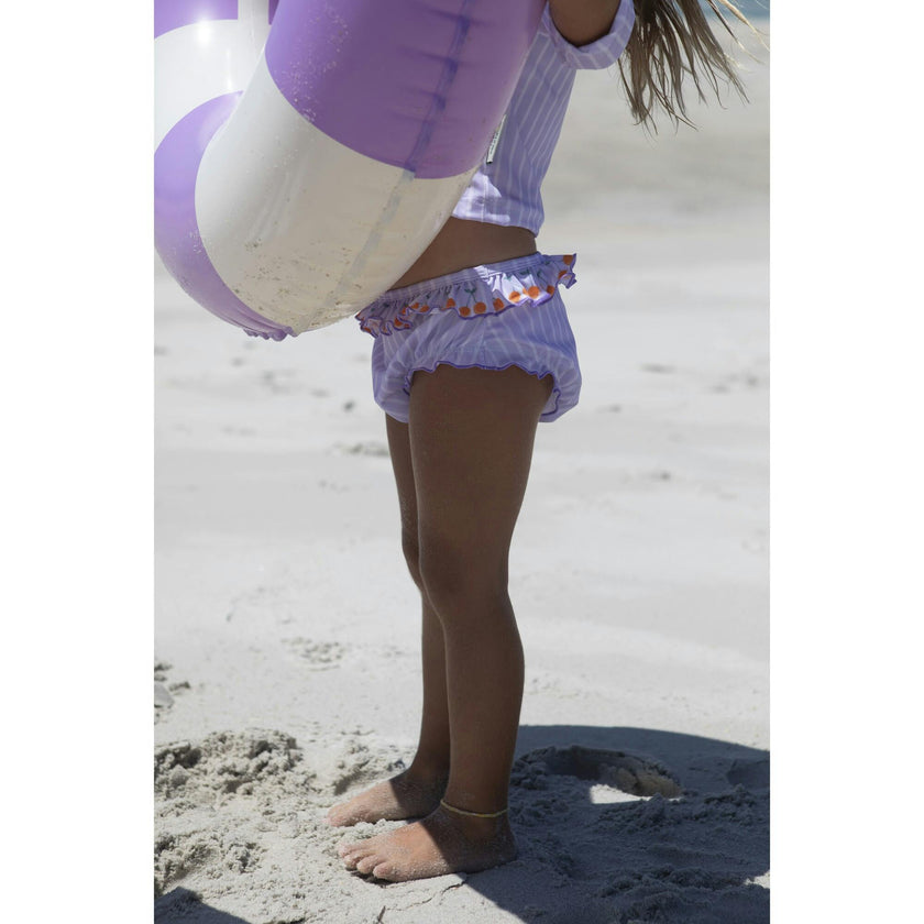 Lavander cherry bikini bottom