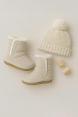 Cozy Cuff Taupe Soft Sole Boot