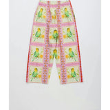 BIRDS PATCHWORK PANTS BLUSH