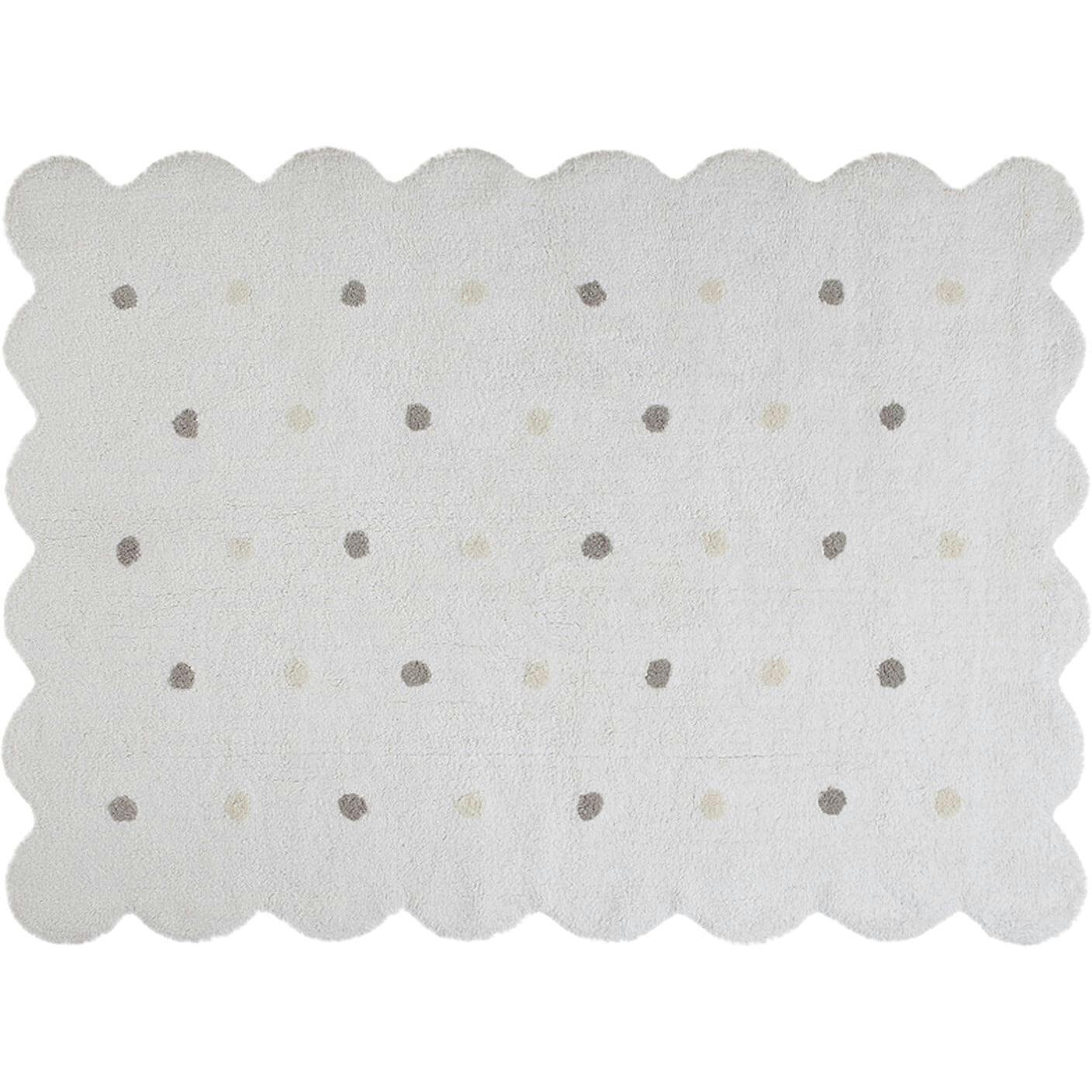 Biscuit Washable Rug