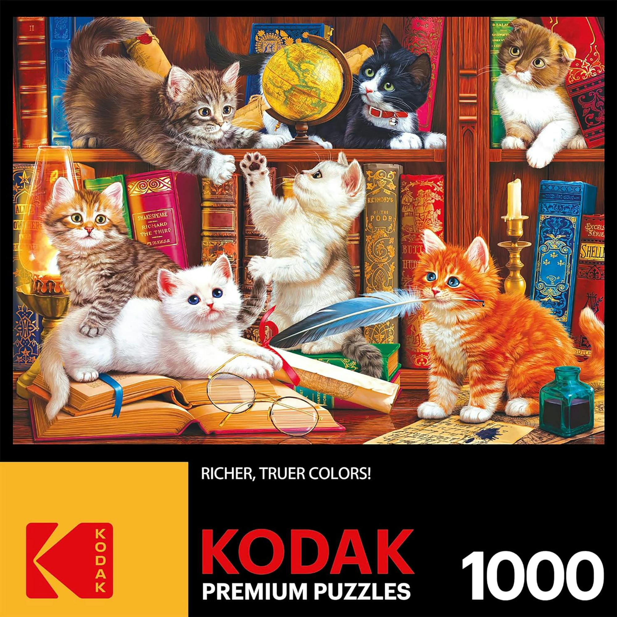 RoseArt: Library Mischief - 1000 Piece Puzzle