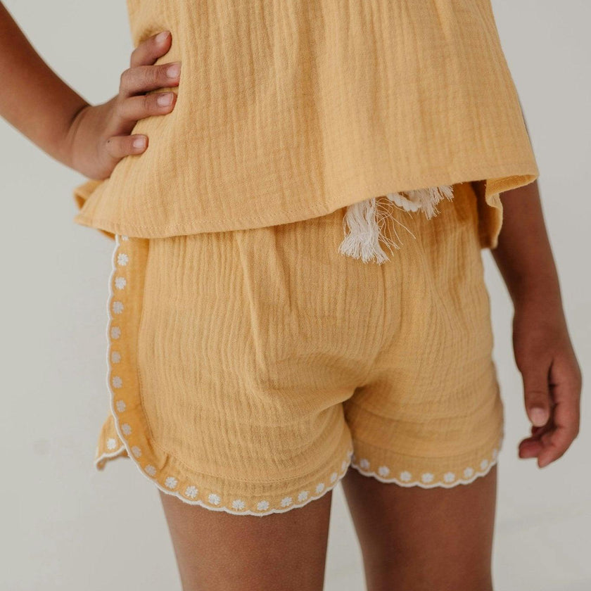 Embroidery Shorts