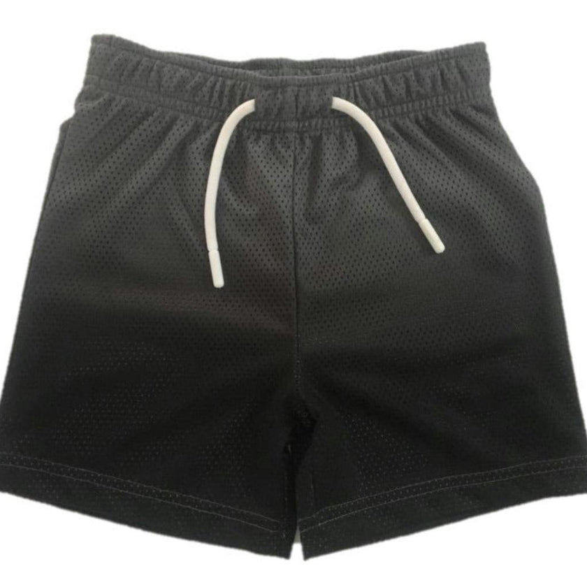 Kids Mesh Shorts - Black Gradient