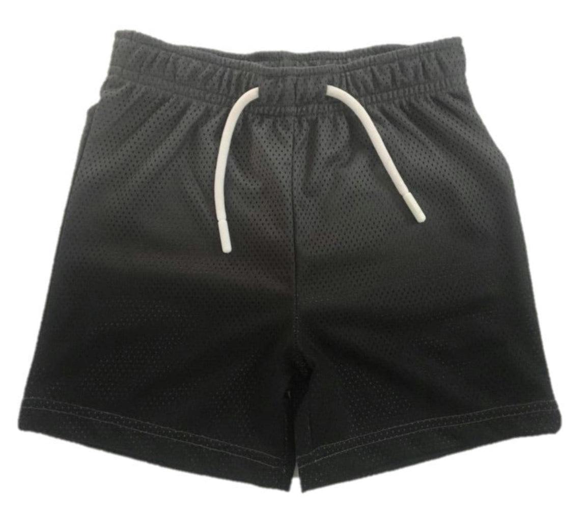 Kids Mesh Shorts - Black Gradient