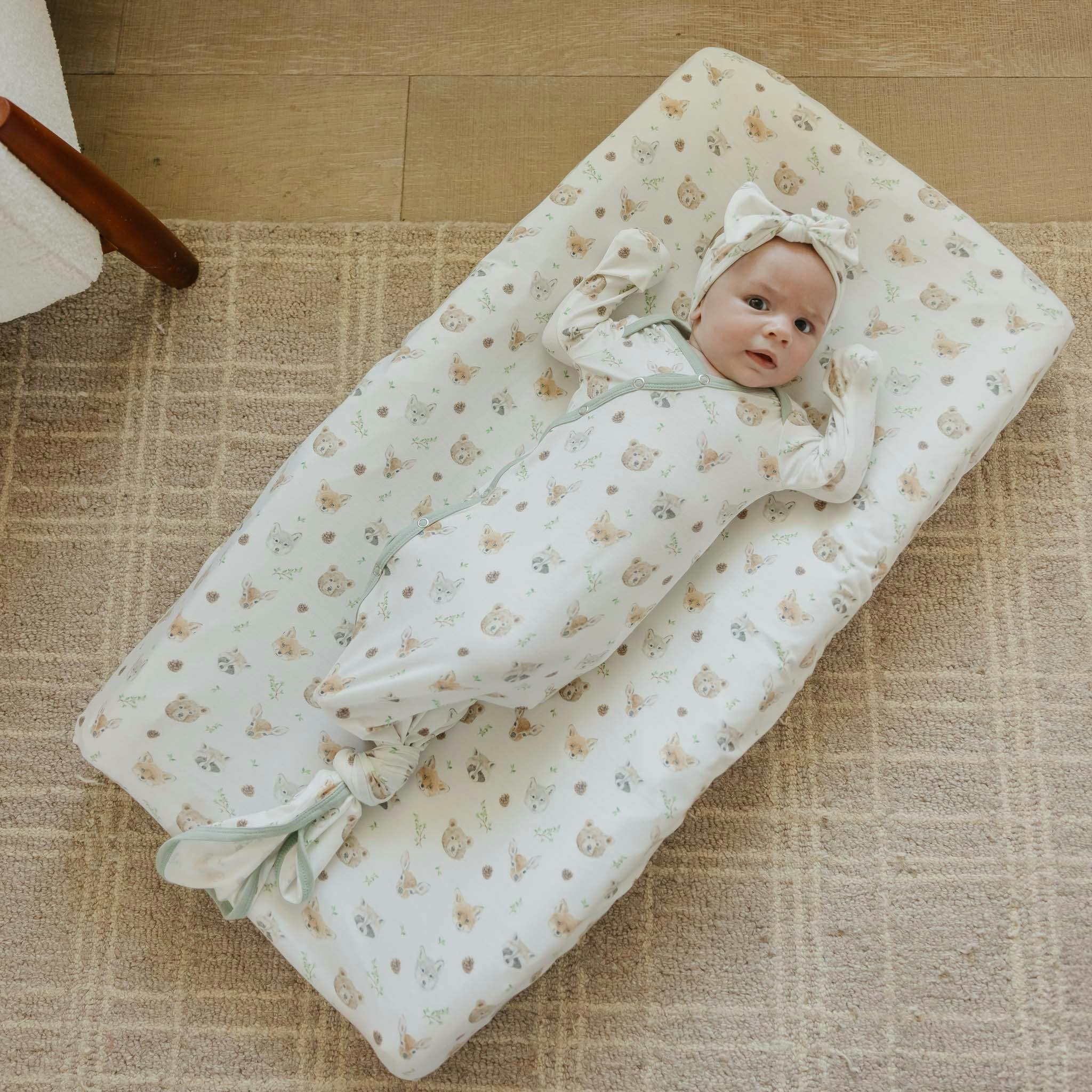 Newborn Knotted Gown - Wilder