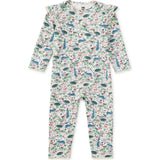 Ruffle Shoulder Baby Romper