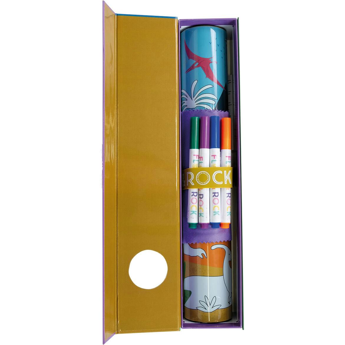 Dino Colouring Fun and Games Mat