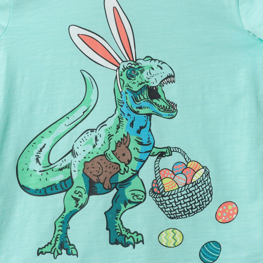 Boys Graphic Tee | Easter Dino
