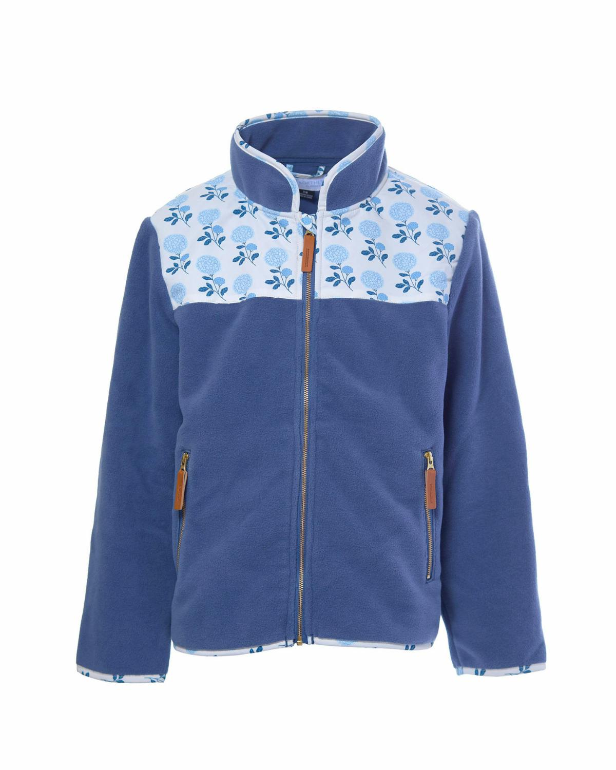 Women's Hydrangea Fleece Jacket