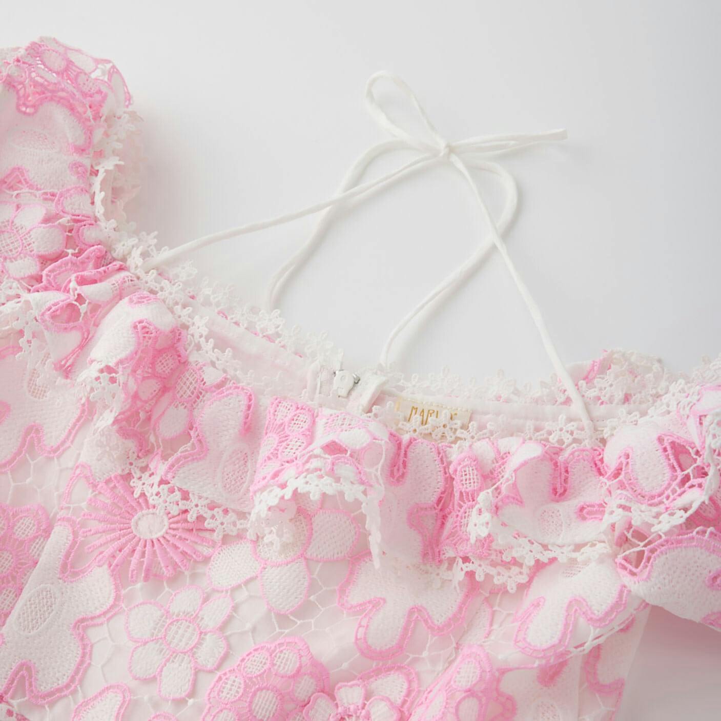 Haley Embroidered Mini Dress