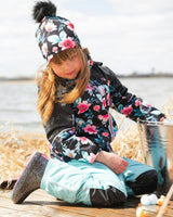 Stretch Jersey Hat With Pompom