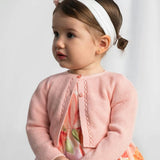 Light Pink Baby Tricot Cardigan