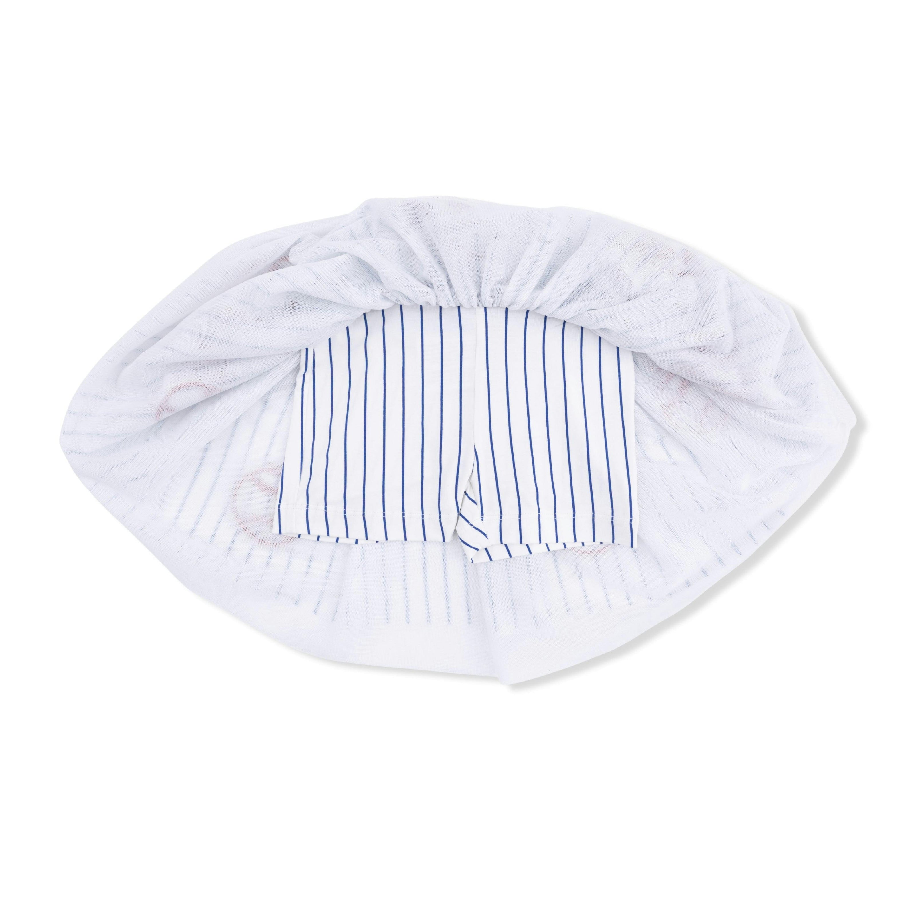 Baseball Stripe - Tutu Skirt with Bike Shorts